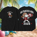 San Francisco 49ers Football Snoopy 2026 Shirt SF 49ers Merch Presents For Football Lovers - Merchluma