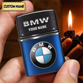 Personalized BMW Zippo Lighter Case BMW Merch Birthday Gift Ideas For Boyfriend - Merchluma