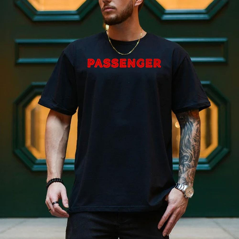Passenger Movie 2026 Logo T-Shirt Passenger Merch Gifts For Horror Lovers - Merchluma