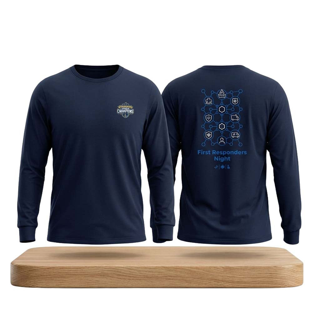 LA Dodgers First Responders Night 2026 Long Sleeve Shirt Dodgers Merch Dad Gifts - Merchluma