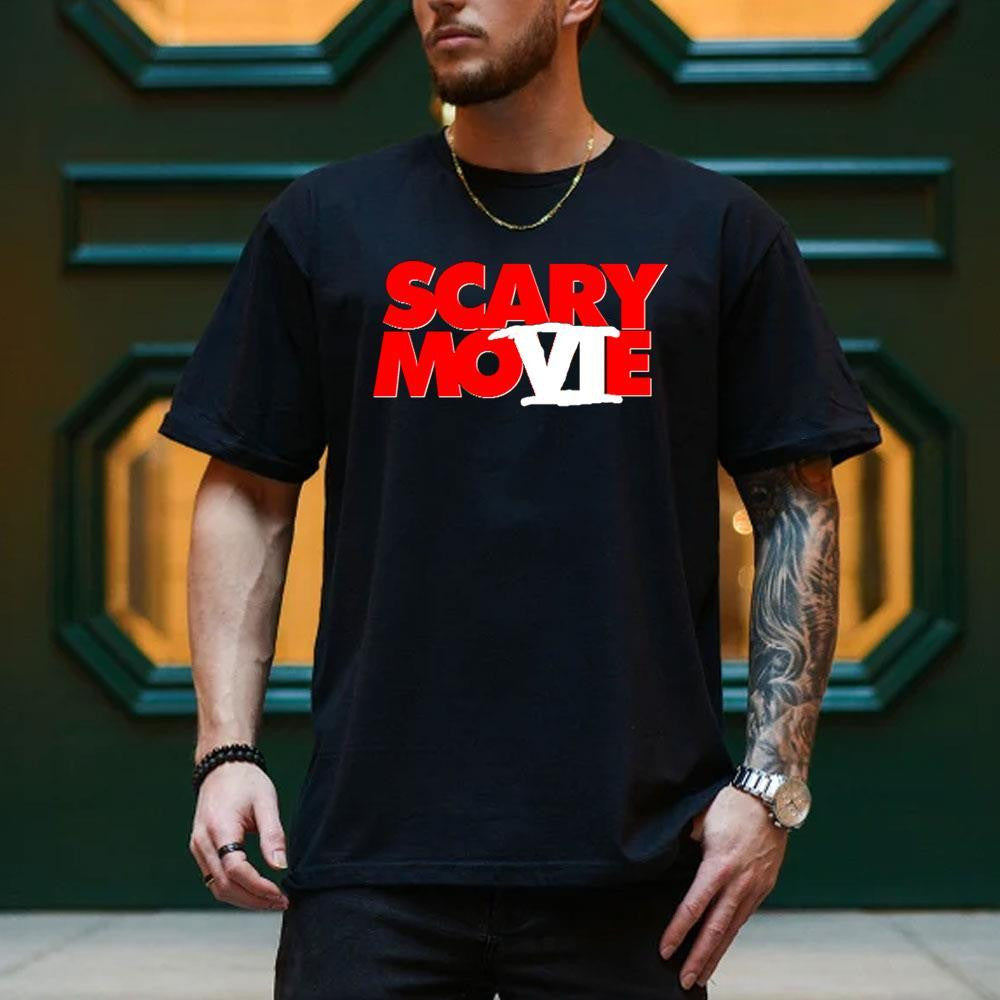 Scary Movie 6 Logo T-Shirt 2026 Scary Movie Merch Cool Gift For Horror Fans - Merchluma