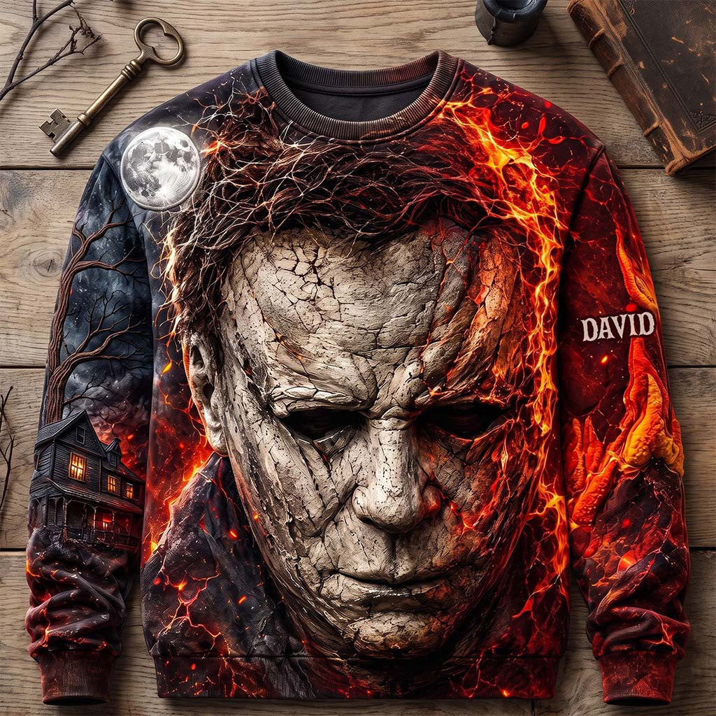 Personalized Slayer Merch Scary Horror Sweatshirt Gifts For Horror Lovers - Merchluma