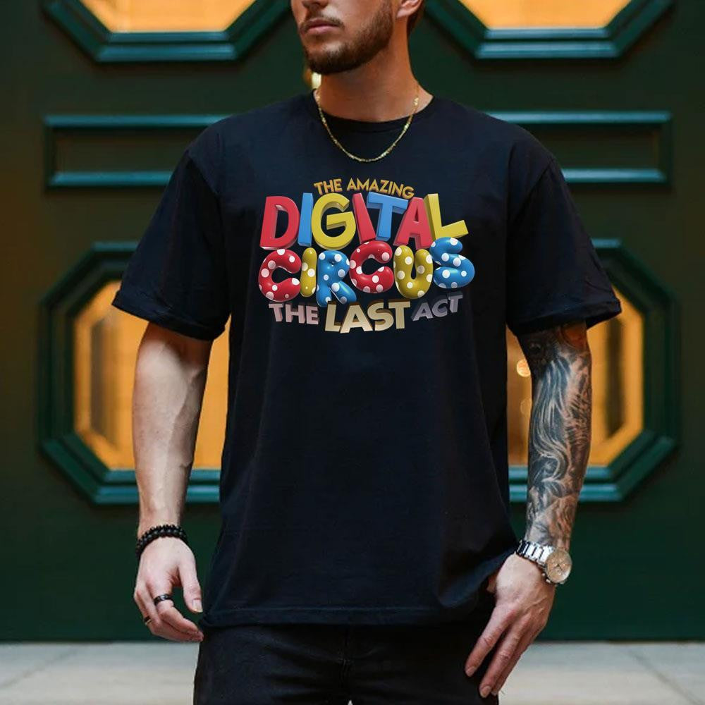 The Amazing Digital Circus The Last Act Merch 2026 Logo T-Shirt Best Gift For Him - Merchluma