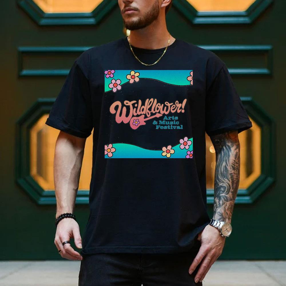 Wildflower Music Festival Merch 2026 Logo T-Shirt Gift Ideas For Dudes - Merchluma