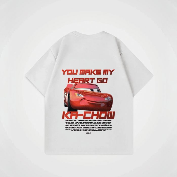 McQueen You Make My Heart Go Ka-Chow Shirt Birthday Gift For Friends - Merchluma
