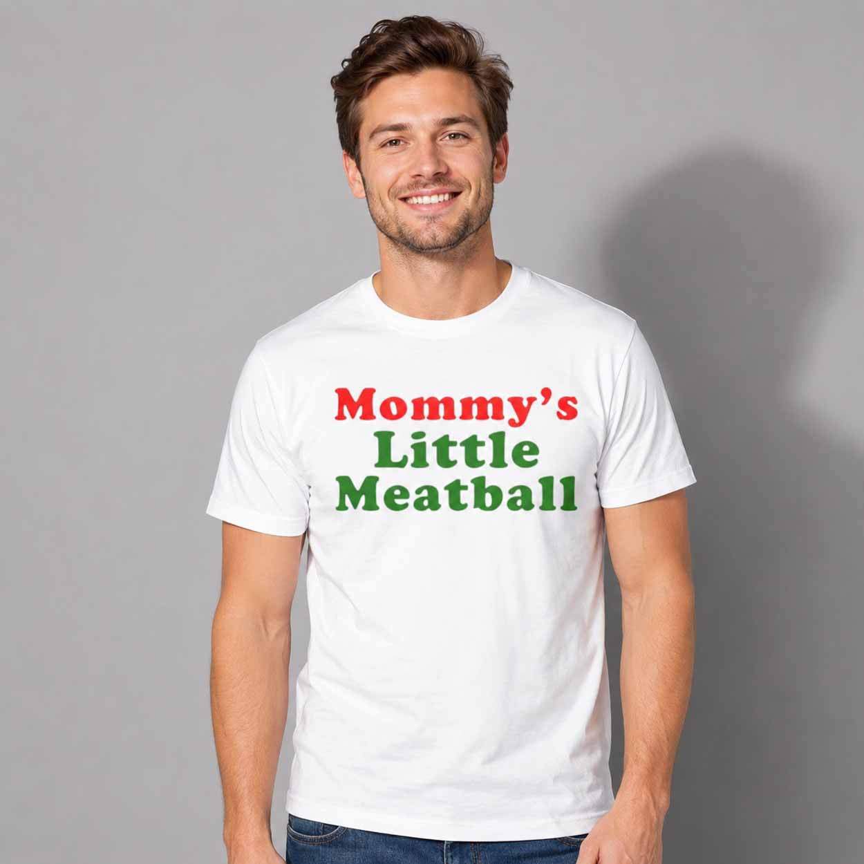 Mommy's Little Meatball Shirt Birthday Gift For Husband - Merchluma