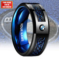 Personalized BMW Elegant Alloy Ring BMW Merch Birthday Present For Husband - Merchluma