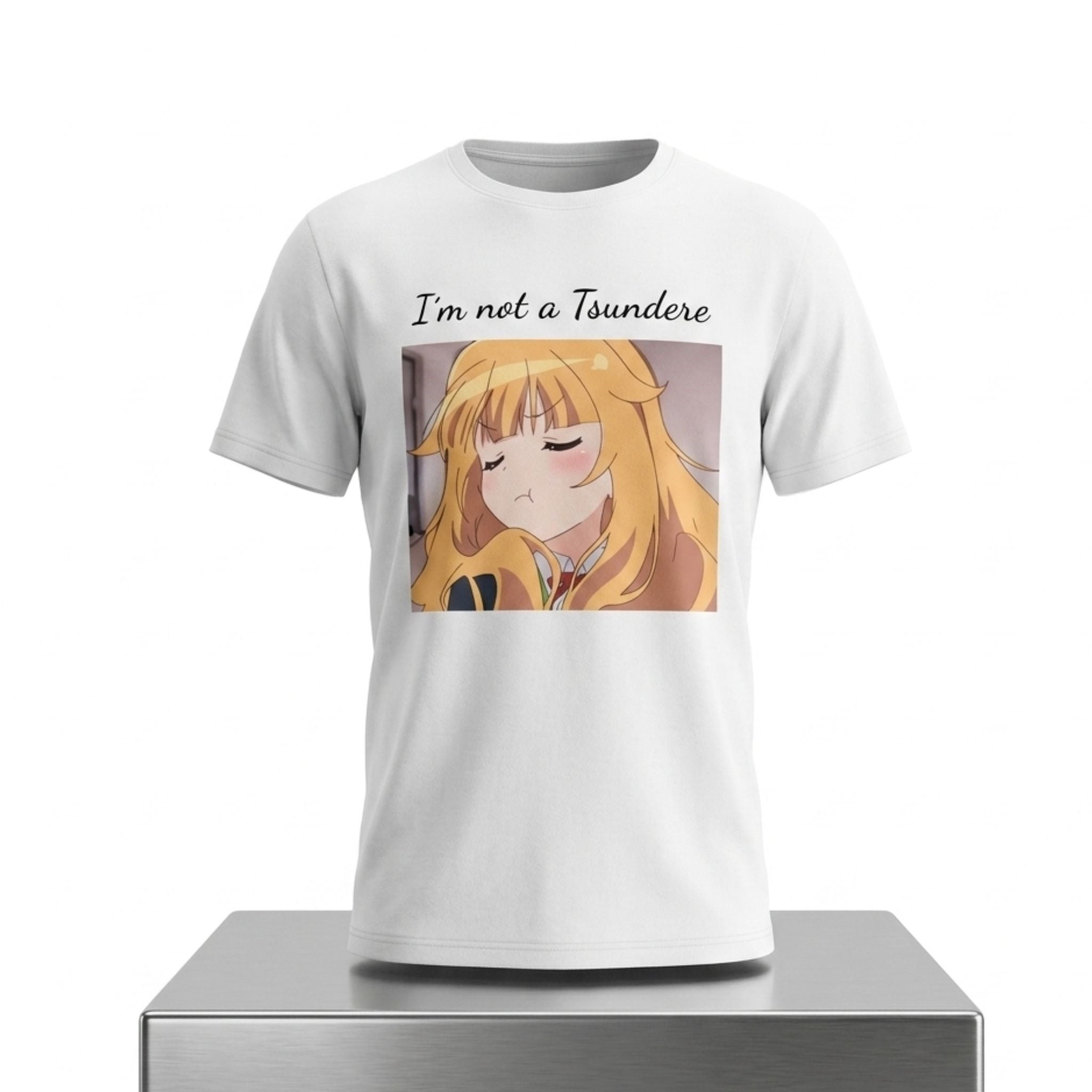 Taiga Aisaka I'm Not A Tsundere Shirt White Toradora Merch Present For Sisters - Merchluma