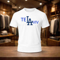 TE LA VIV Los Angeles Dodgers Shirt White Dodgers Merch Present For Baseball Lovers - Merchluma
