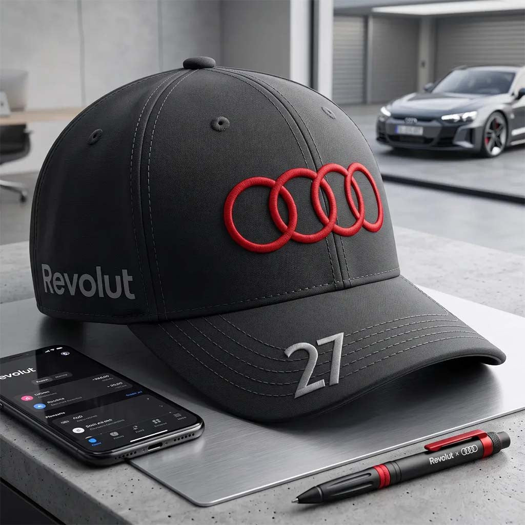 Audi F1 Team Nico Hulkenberg 27 Embroidered Hat Birthday Presents For Boyfriend - Merchluma