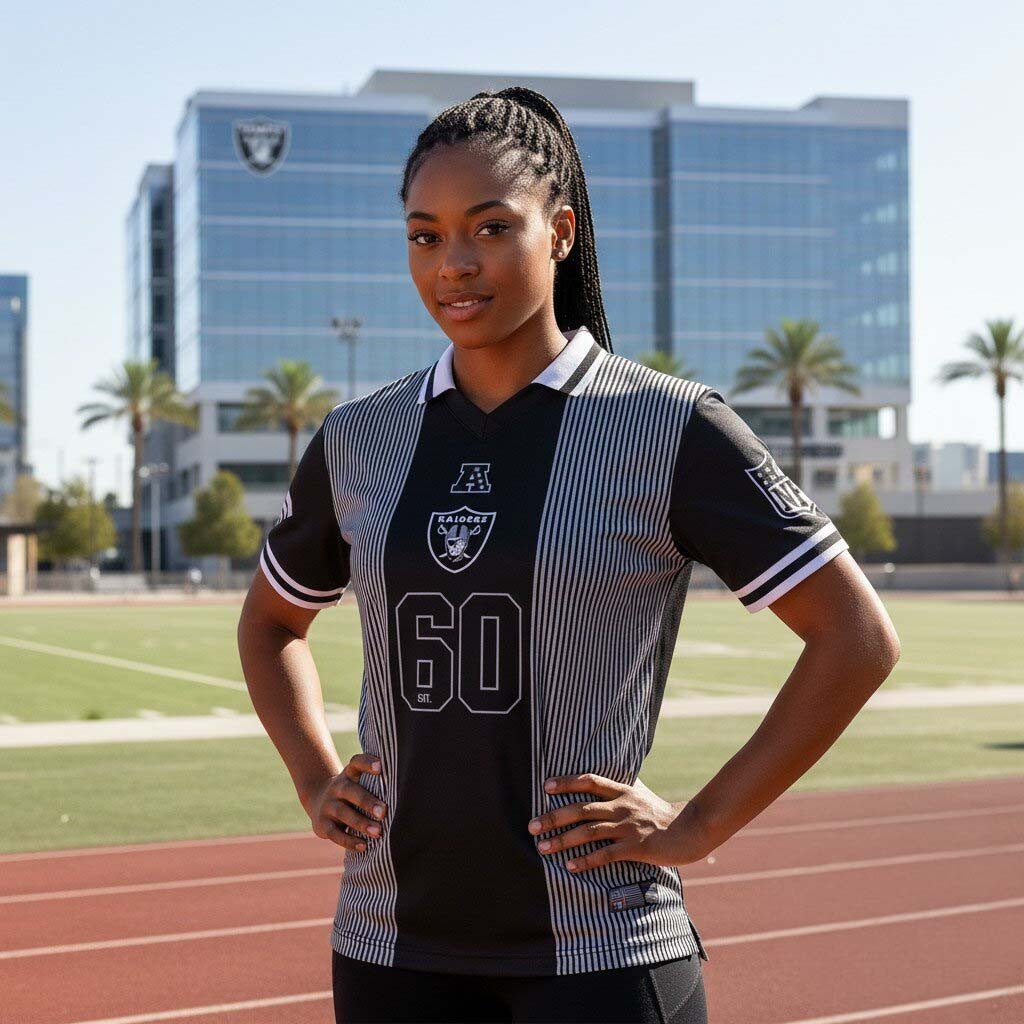 Las Vegas Raiders Football Jersey Shirt LV Raiders Merch Gifts For Game Day - Merchluma