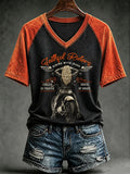 Faithful Riders Riding With Jesus V-Neck Shirt Christ Clothing Lines Gift For Motorcycle Biker - Merchluma