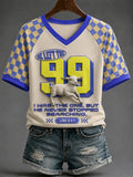 He Left The 99 V-Neck Shirt Bible Verse Clothing Unique Religious Gifts - Merchluma