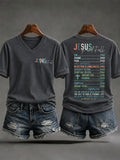 Jesus Paid It All V-Neck T-Shirt Christian Faith Clothing Christian Gifts For Mom - Merchluma