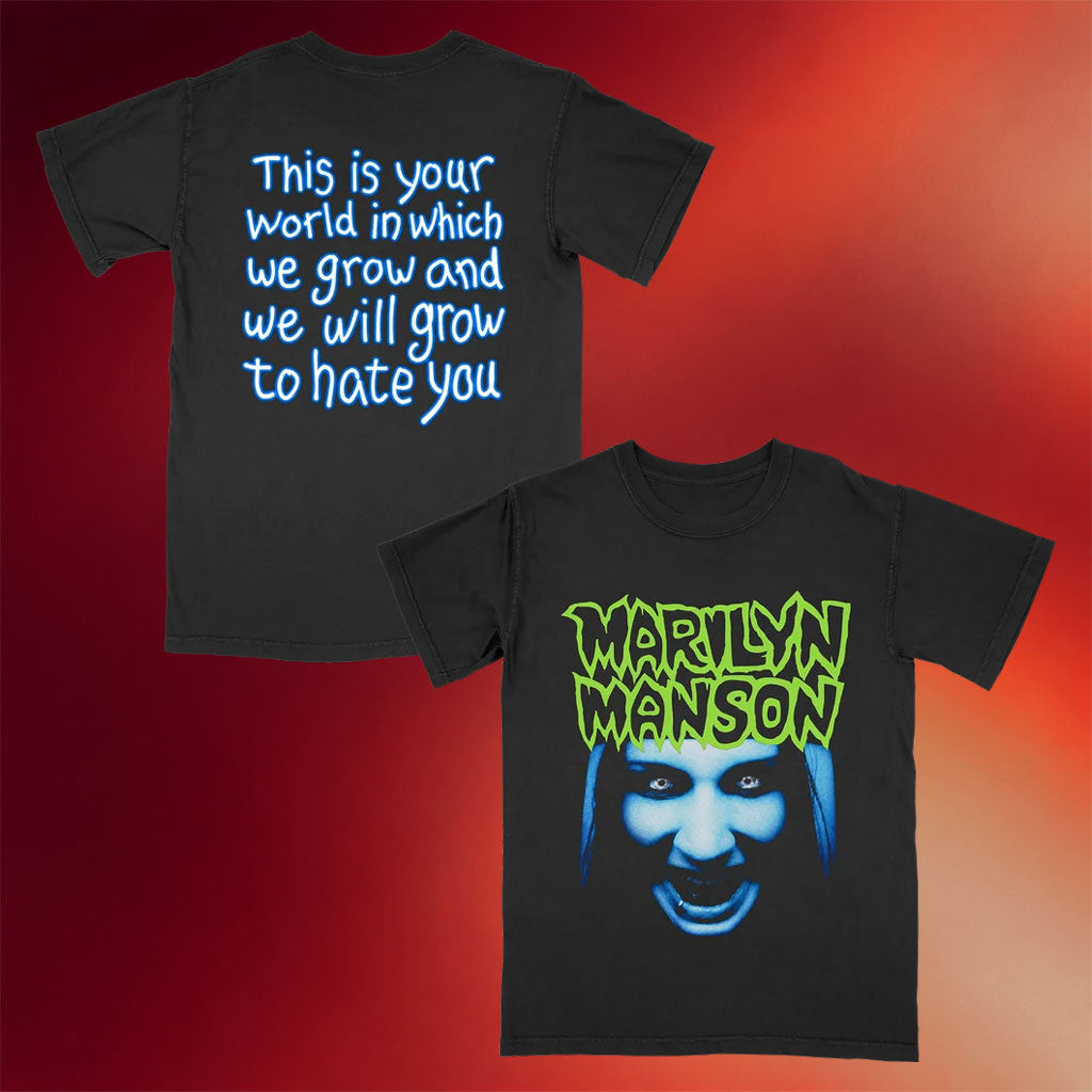 Beyond Human Merch 2026 Marilyn Manson Your World T-Shirt Gifts For Music Lovers - Merchluma