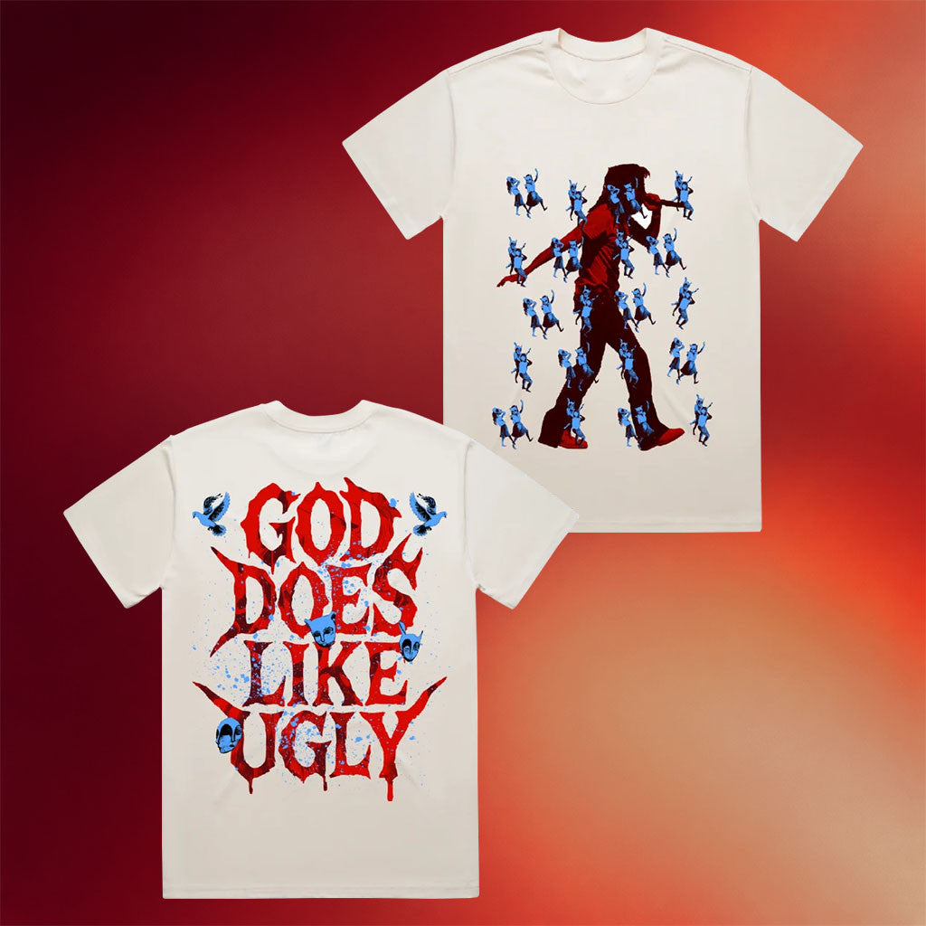 JID Merch 2026 God Does Like Ugly T-Shirt Gifts For Hip Hop Heads - Merchluma