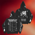 JID Merch 2026 GDLU North American Tour Hoodie God Does Like Paradise Tour Hoodie Fan Gifts - Merchluma