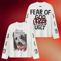 JID Merch 2026 Fear Of God Likes Ugly Long Sleeve Shirt God Does Like Ugly Merch Fan Gifts - Merchluma