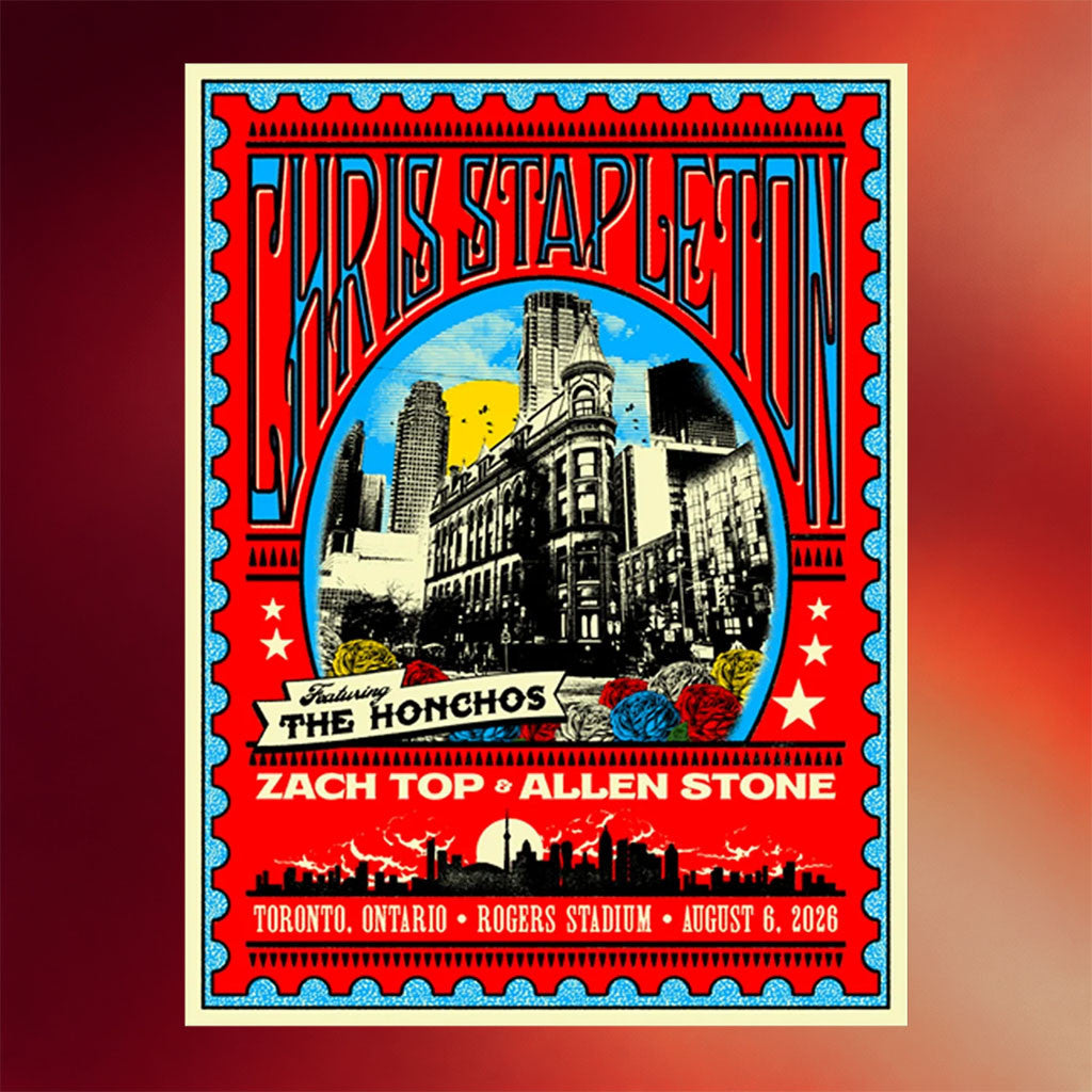 Chris Stapleton Merch Chris Stapleton Show Poster Toronto ON 08 06 2026 Poster Gift For Fans - Merchluma