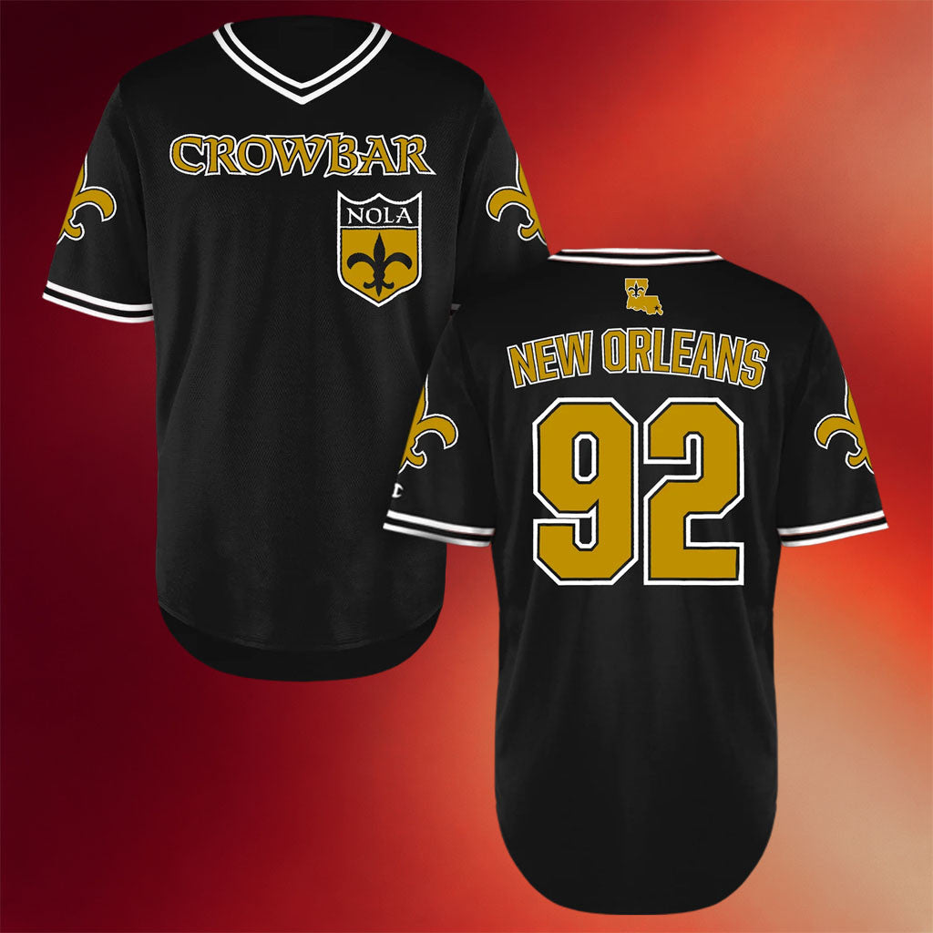 Beyond Human Merch 2026 New Orleans Saints Jersey Crowbar Merch Gift For Brothers - Merchluma