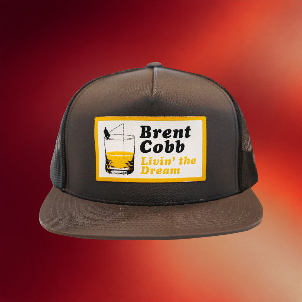 Brent Cobb Merch 2026 Whiskey Livin The Dream Snapback Trucker Hat Gift For Music Lovers - Merchluma