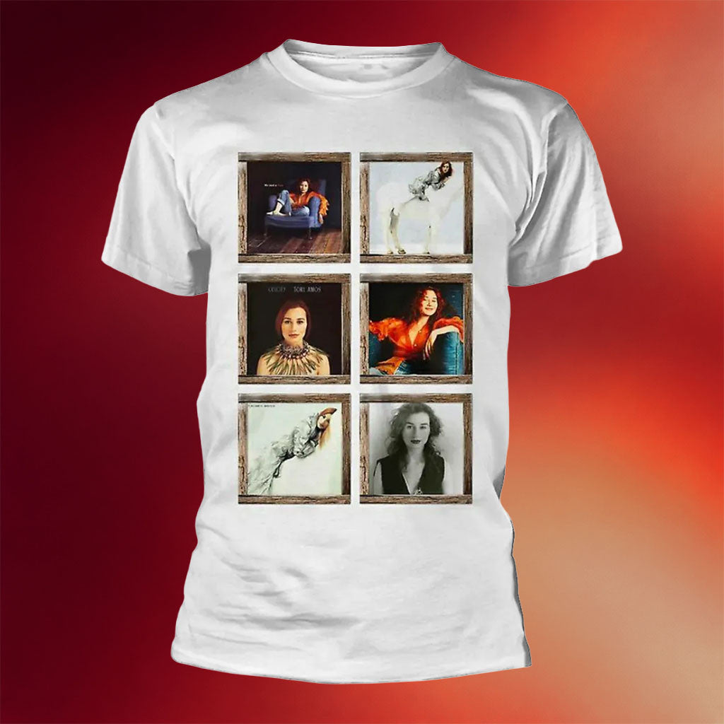 Tori Amos Merch 2026 Tori Amos Frames T-Shirt Unique Gifts For Music Lovers - Merchluma