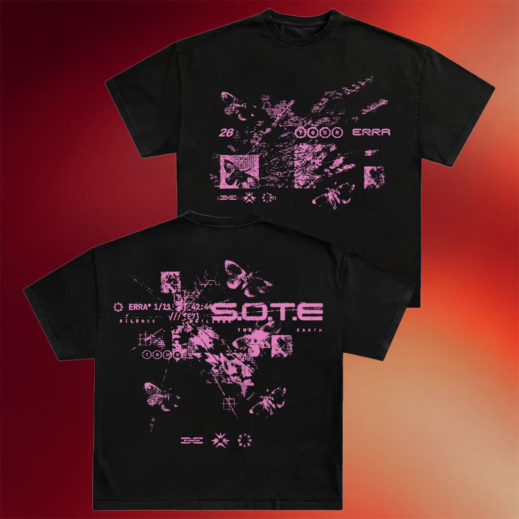Erra Merch 2026 SOTE Black T-Shirt Erra Band Merch Tour Shirt Present For Music Lovers - Merchluma