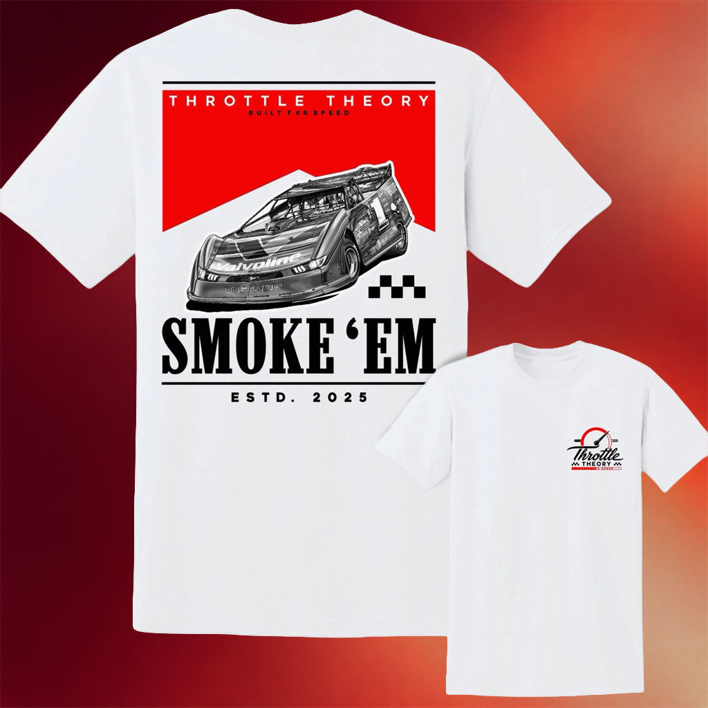 Brandon Sheppard Merch 2026 Throttle Theory X Rocket1 Smoke Em T-Shirt Best Gift For Dad - Merchluma