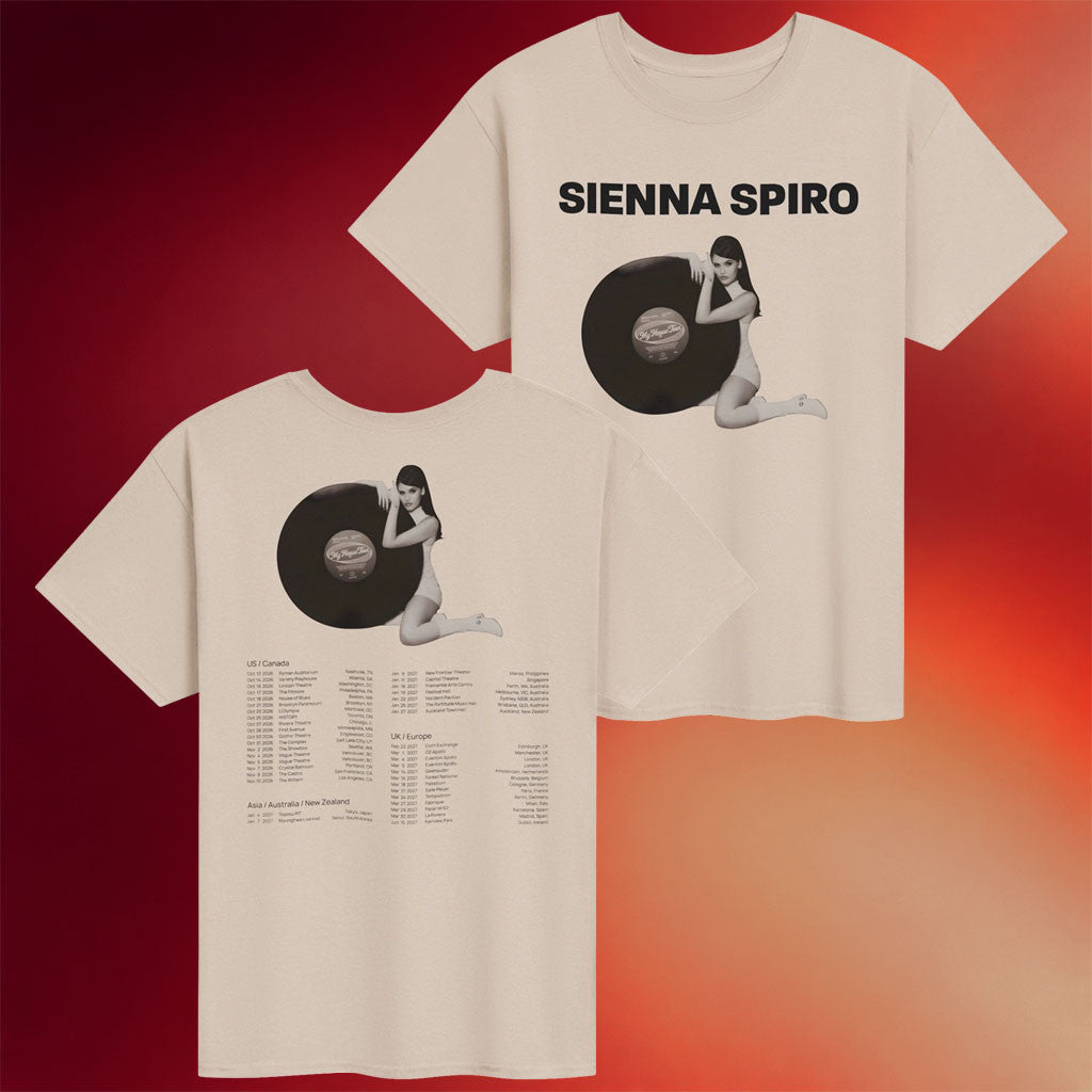 Sienna Spiro Merch 2026 SS My House Tour T-Shirt Tour Dates Shirt Gift For Music Lovers - Merchluma