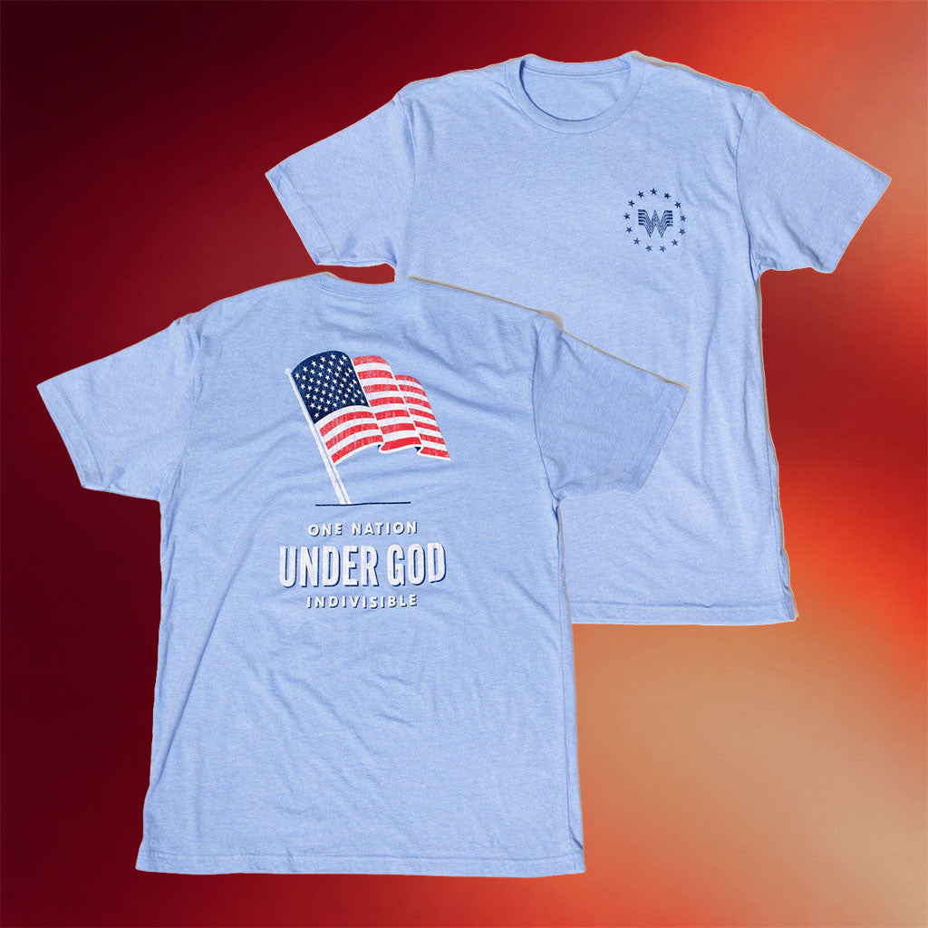 Whataburger Merch 2026 One Nation Under God Indivisible T-Shirt Patriotic Gifts Ideas - Merchluma