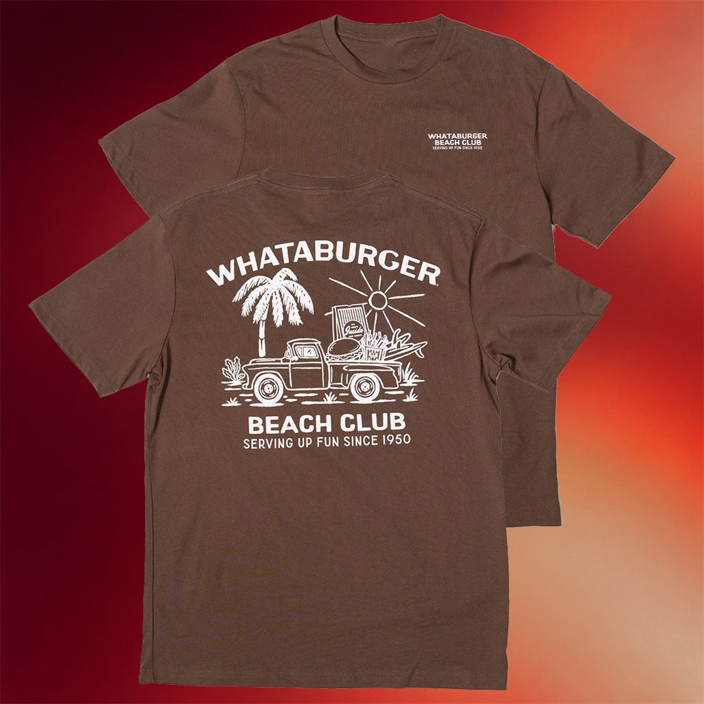 Whataburger Merch 2026 Beach Club T-Shirt Summer Outfits Gifts For Brothers - Merchluma
