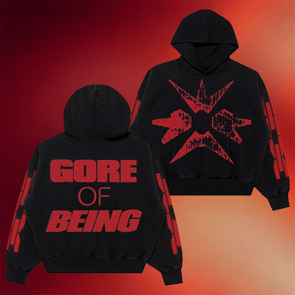 Erra Merch 2026 Gore Of Being Hoodie Tour Hoodie Erra Band Merch Gift For Music Lovers - Merchluma