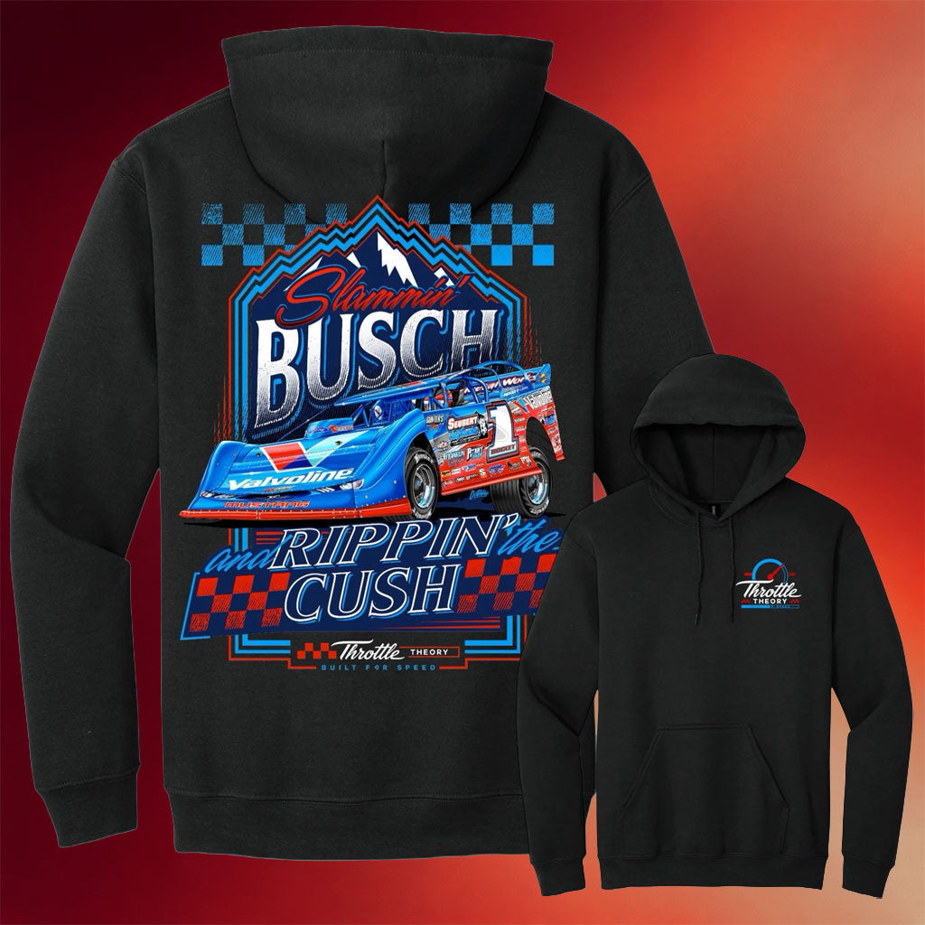 Brandon Sheppard Merch 2026 Slammin Busch And Rippin The Cush Hoodie Present For Brothers - Merchluma