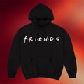 Culturefly Merch 2026 Friends Logo Hoodie Black Friends Sitcom Merch Gift For Besties - Merchluma