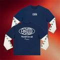 Oscar Piastri Merch 2026 World Circuit Layered Long Sleeve Shirt Gift Ideas For F1 Fan - Merchluma