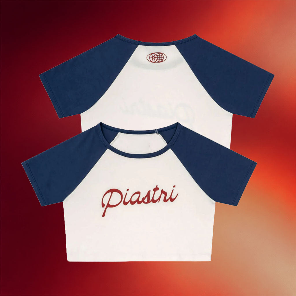 Oscar Piastri Merch 2026 World Circuit Crop Tee Presents For Formula 1 Fans Gift For Her - Merchluma