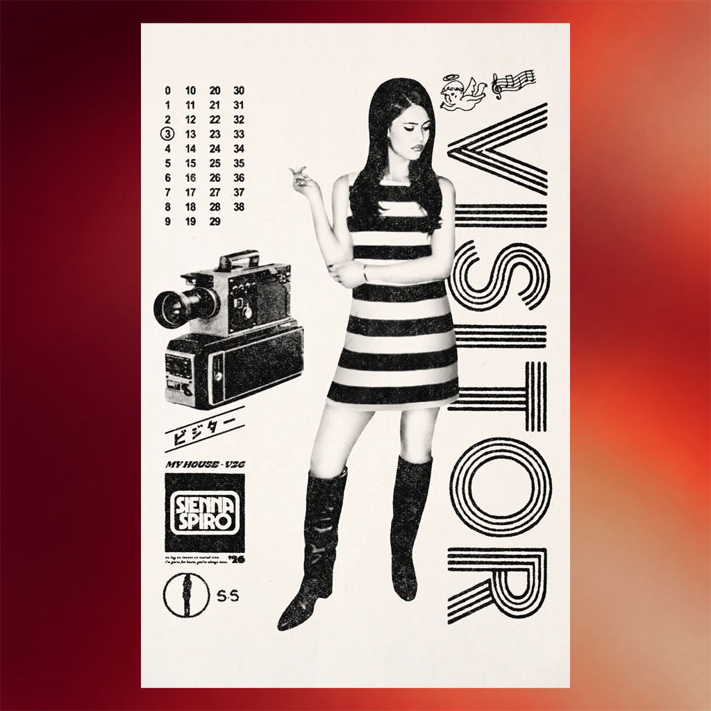 Sienna Spiro Merch 2026 The Visitor Tour Poster Wall Art Decor Gift For Music Fans - Merchluma