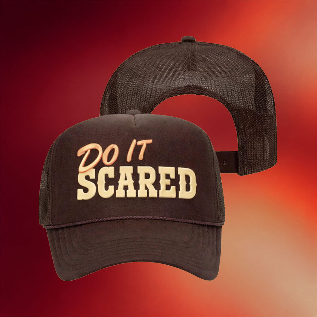 Ashley McBryde Merch 2026 Do It Scared Trucker Hat Gifts For Country Music Fans - Merchluma