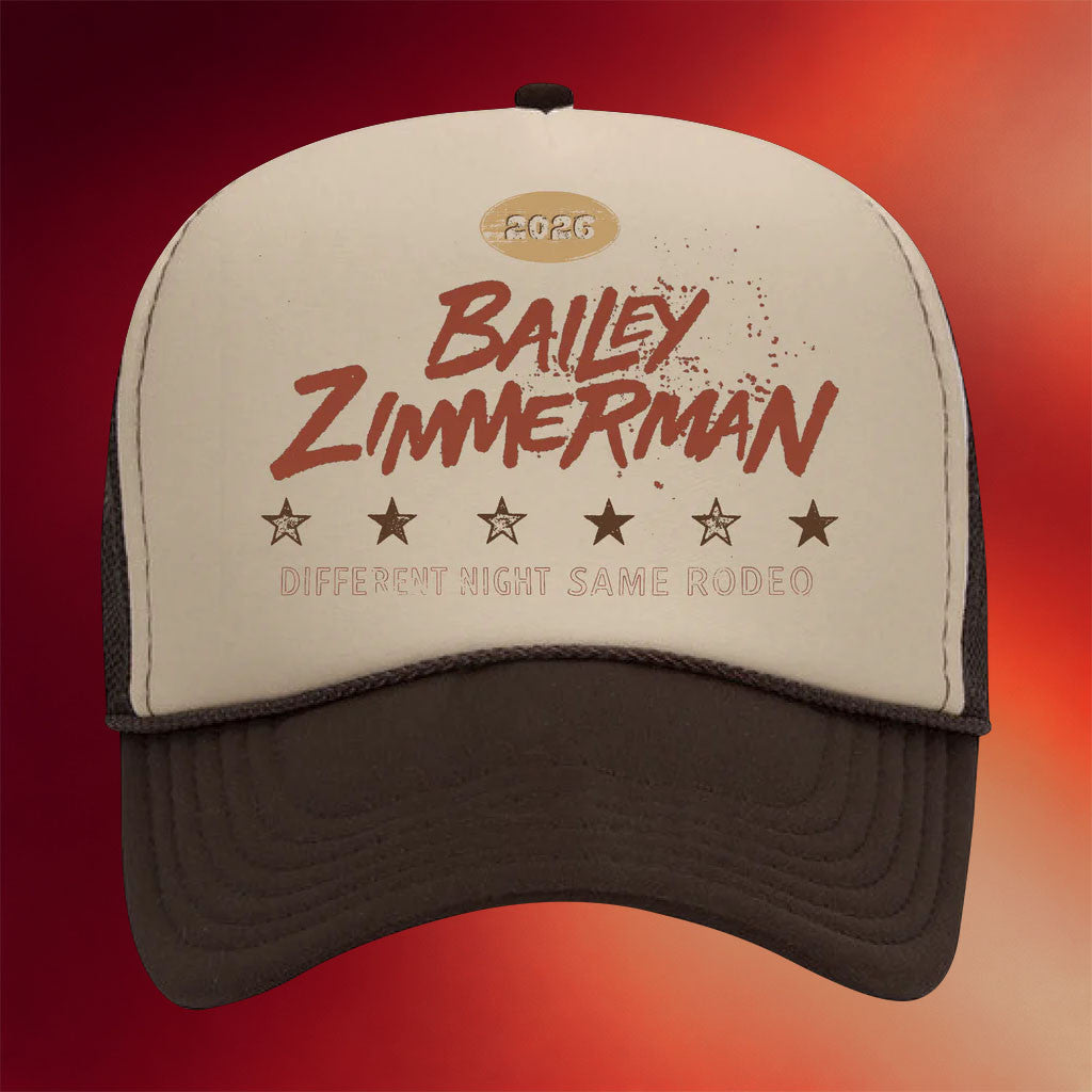 Bailey Zimmerman Merch 2026 Bailey Zimmerman Trucker Hat Gifts For Music Lovers - Merchluma