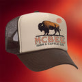 MCBEE Farms Merch 2026 Lone Bison Foam Trucker Hat Father's Day Gift For Dad - Merchluma