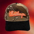 Whataburger Merch 2026 True Brvnd Camo Script Hat Embroidered Gifts Ideas For Dad - Merchluma