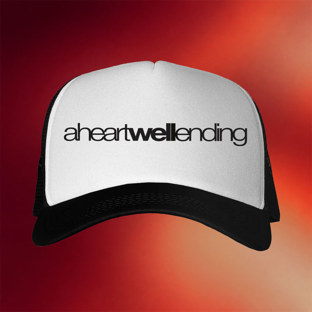 A Heartwell Ending Merch 2026 A Heartwell Ending Trucker Hat Unique Gifts For Band Fans - Merchluma