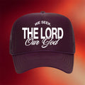 The Promised Land Series Merch 2026 We Seek The Lord Our God Trucker Hat Religious Gifts - Merchluma