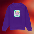 Lilsimsie Merch 2026 Moth Crewneck Sweatshirt Kayla Sims Merch Gift For Sisters - Merchluma