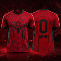 Custom Spider-Man x Manchester United Spider-Man Brand New Day Jersey Gifts For Movie Fan - Merchluma