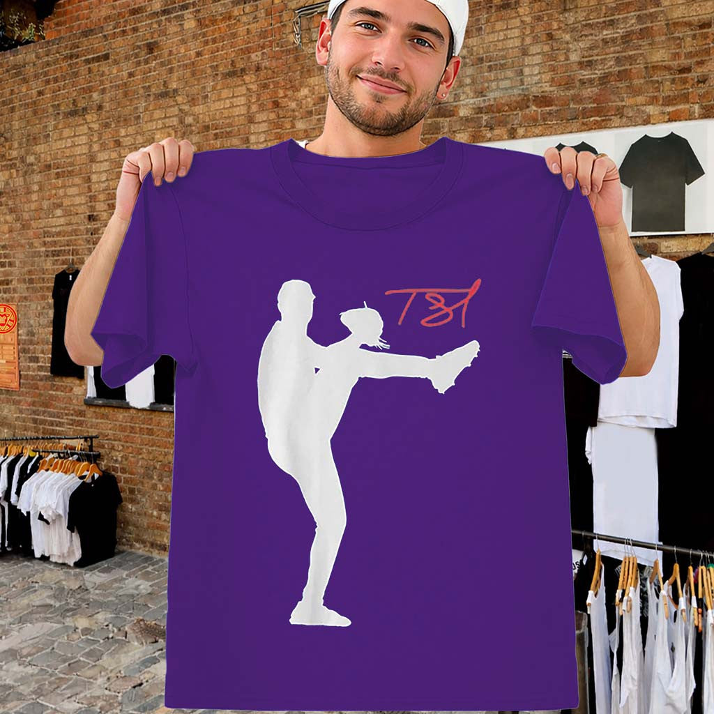 Tarik Skubal Los Angeles Ace Silhouette T-Shirt Baseball Fan Tee Birthday Present For Him - Merchluma