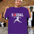 Tarik Skubal T-Shirt SKUBAL Los Angeles Baseball Ace Pose Fan Tee Birthday Ideas For Brother - Merchluma