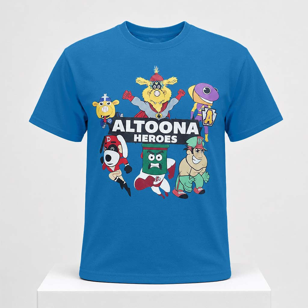 Altoona Curve Mascot Superhero Shirt 2026 Altoona Curve Merch Presents For Baseball Lovers - Merchluma