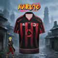 Naruto Akatsuki X Kappa V-Neck Jersey Shirt 2026 Naruto Merch Gift For Anime Fans - Merchluma