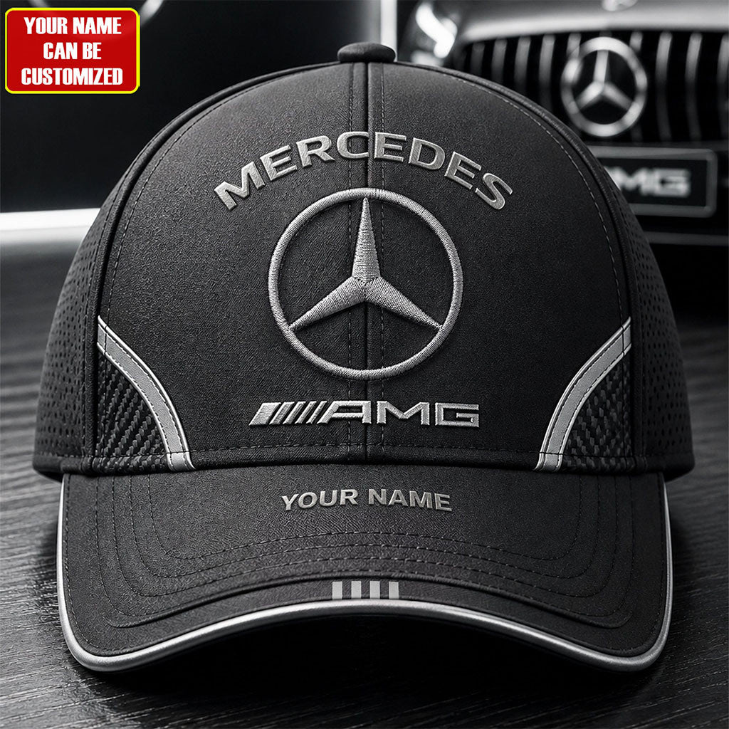 Personalized Merc AMG Hat Embroidered Birthday Gift For Him - Merchluma